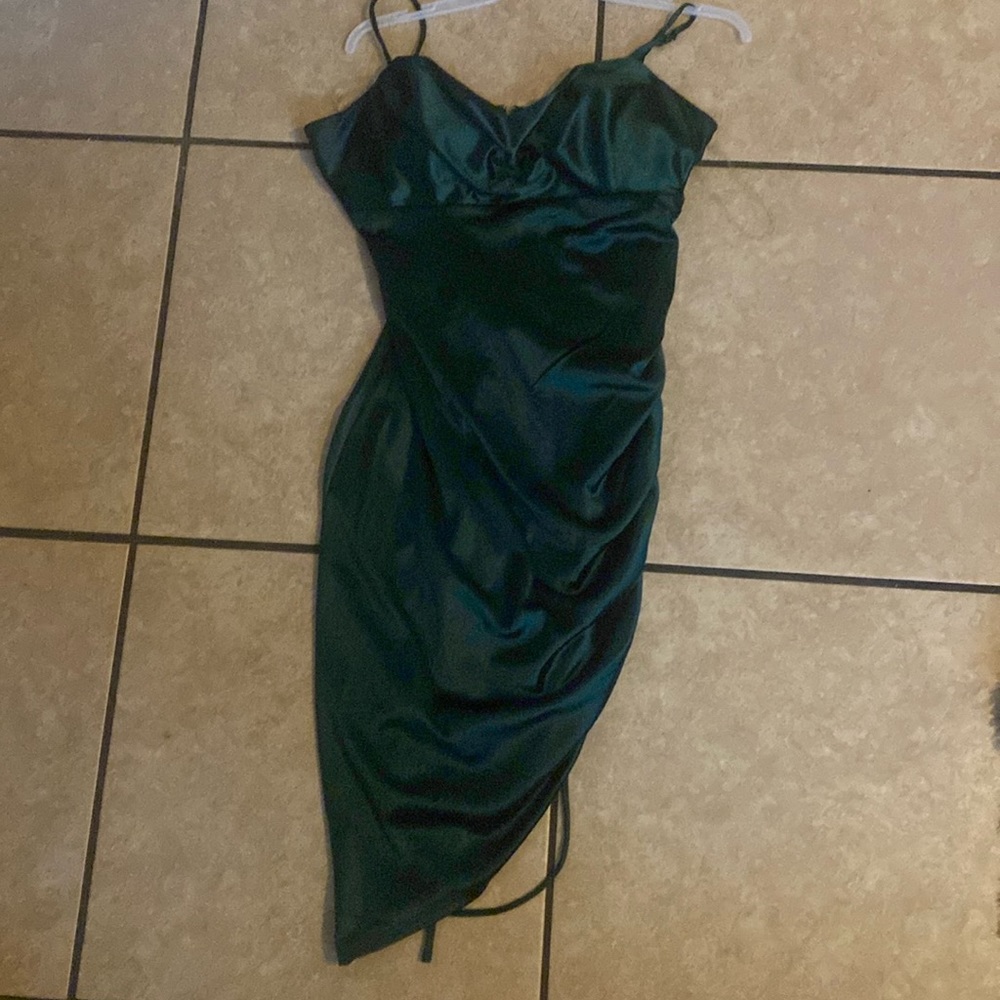 -green honey and Rosie homecoming dress